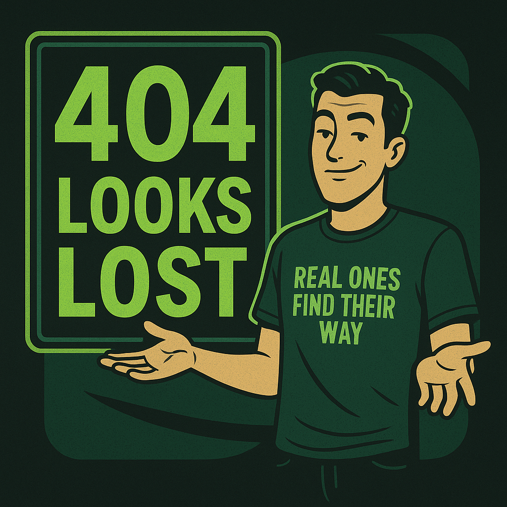 Daren Prince branded 404 artwork