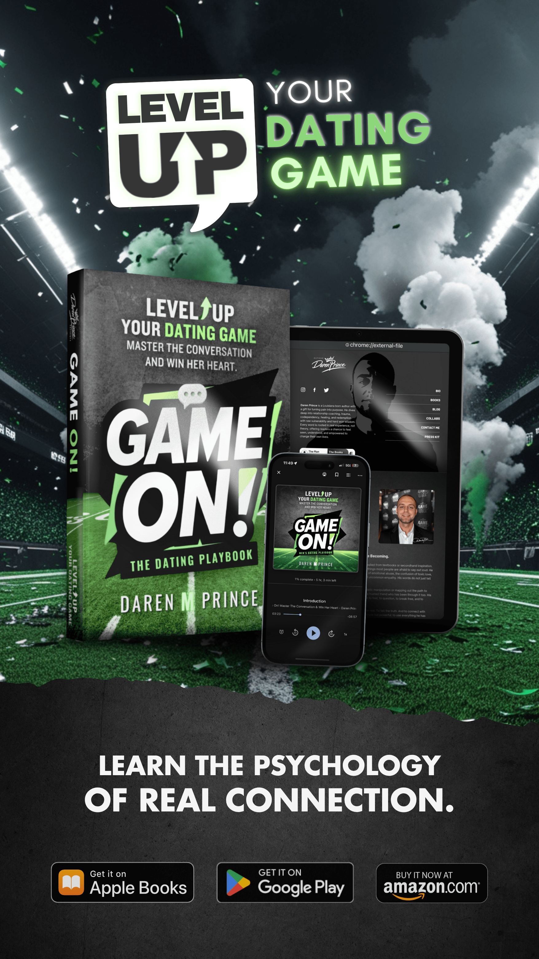 Cover art for the Game On! trailer
